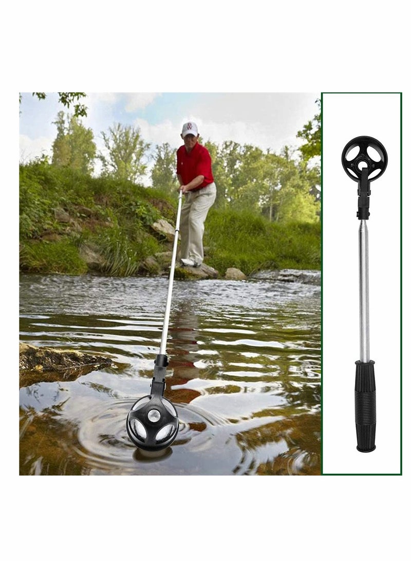 KASTWAVE Golf Ball Retriever And Petal Picking Ball Head, Stainless Telescopic Extendable Golf Ball Retriever, Suction Cup Ball Grabber, Golf Accessories, Golf Gift For Men 2 Pack - Image 3