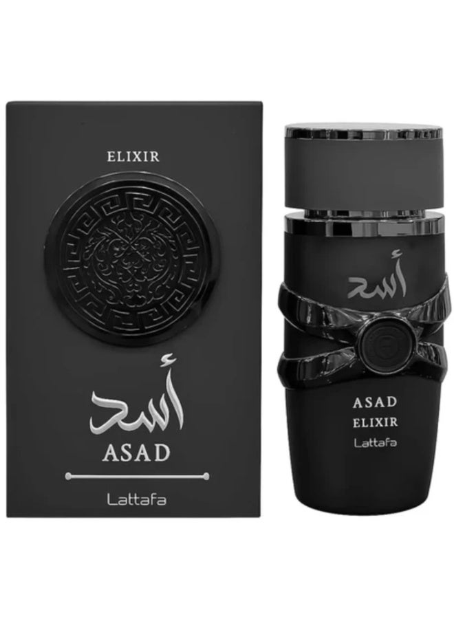 Lattafa Asad Elixir - EDP For Men - 100ml - Image 1