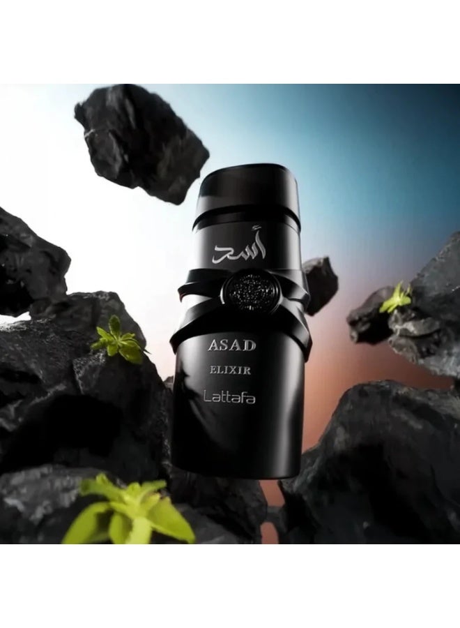 Lattafa Asad Elixir - EDP For Men - 100ml - Image 4