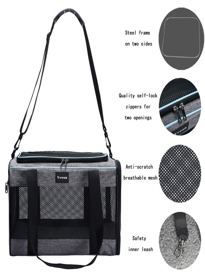 Vceoa Airline Approved Soft-Sided Pet Travel Carrier for Dogs and Cats - Image 4