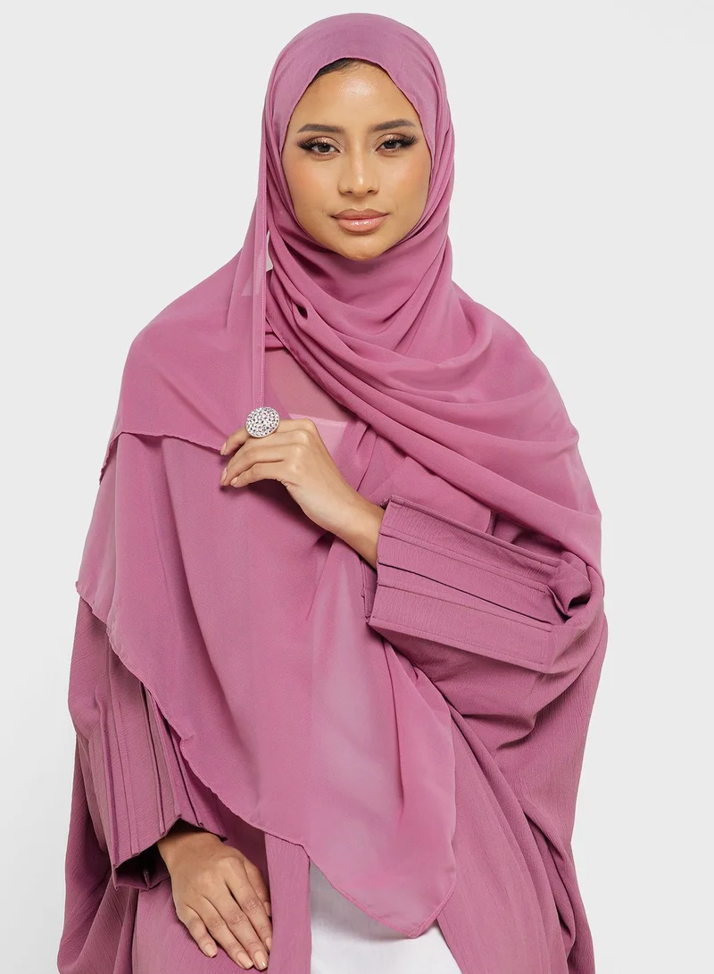 Khizana Puff Sleeve Abaya