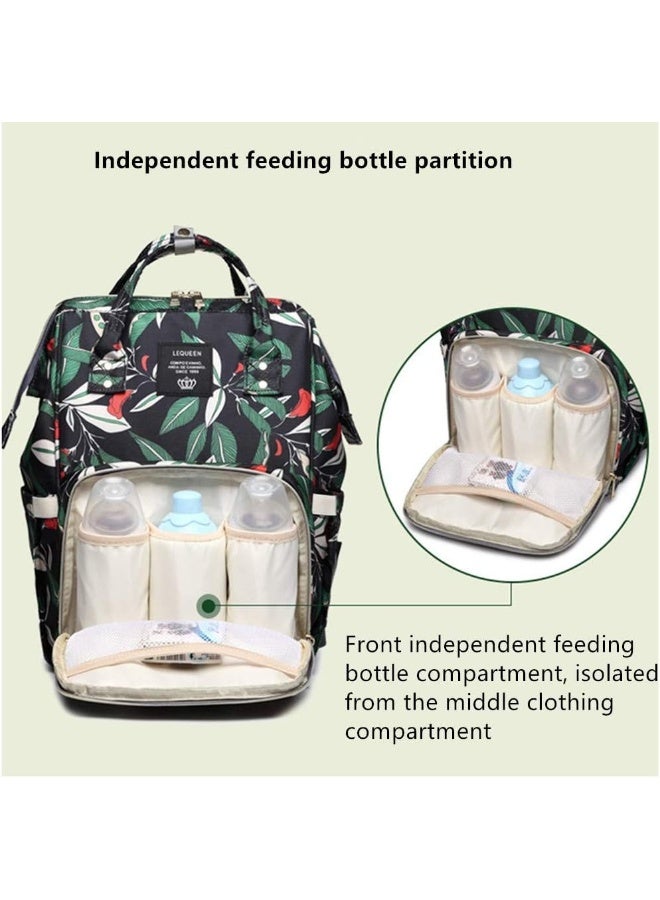 LEQUEEN Armbq Camo Diaper Bag Backpack Multi-Function Diaper Bag for Baby Care - Image 5