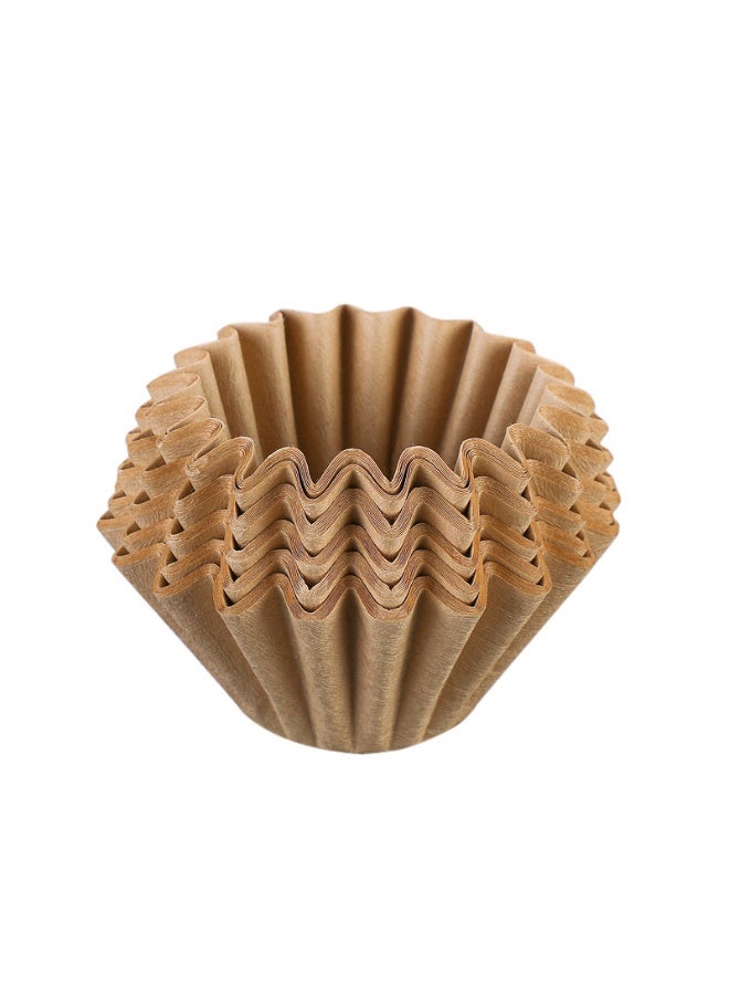 جاياتو 50 قطعة من ورق مرشحات القهوة بمادة منقطرة، قهوة منفوخة يدوياً من نوع وعاء الكعك المحمص - Image 2