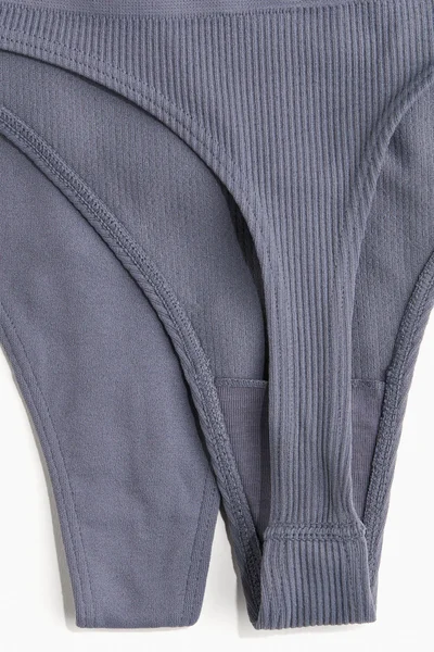 H&M 2-pack seamless thong briefs