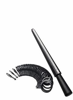Captaintech Ring Sizer Measuring Tool Set, Ring Gauges&Finger Sizer Mandrel (Four Sizes) for Jewelry Sizing Measuring  - Image 1