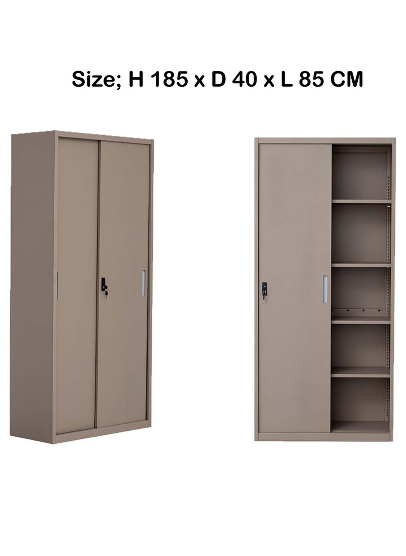 Living Home And Office Iron File Cabinet 185*40*85 CM 