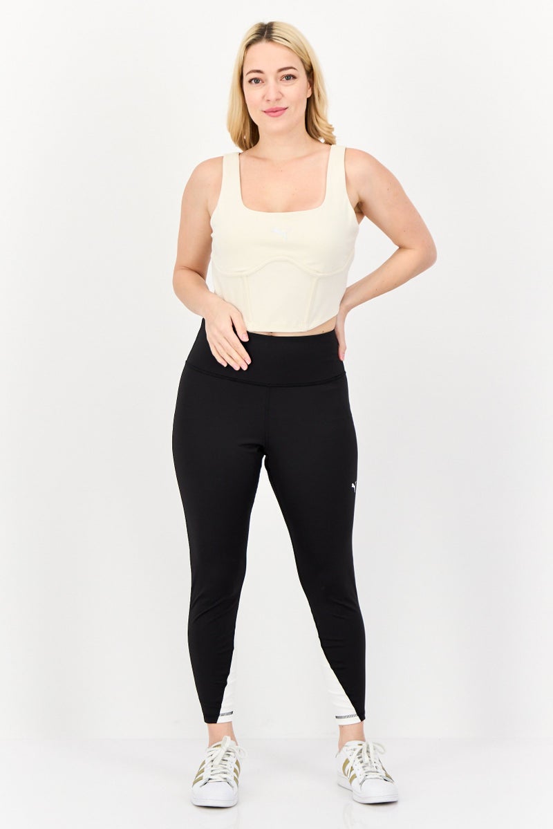 PUMA Women Tight Fit Sleeveless Outdoor Crop Top, Beige - Image 4