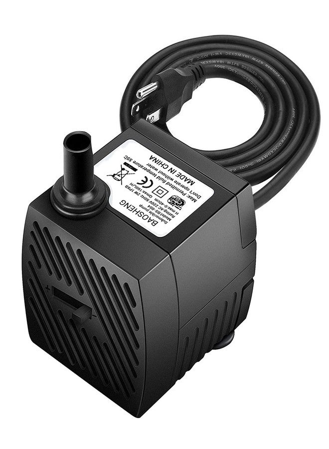 Decorion™ (150L/H, 2W, 40 Hmax) Submersible Water Pump with RGB Light for Small Fountain, Fish Tank, Pond with 1.5m Power Cord - Image 5