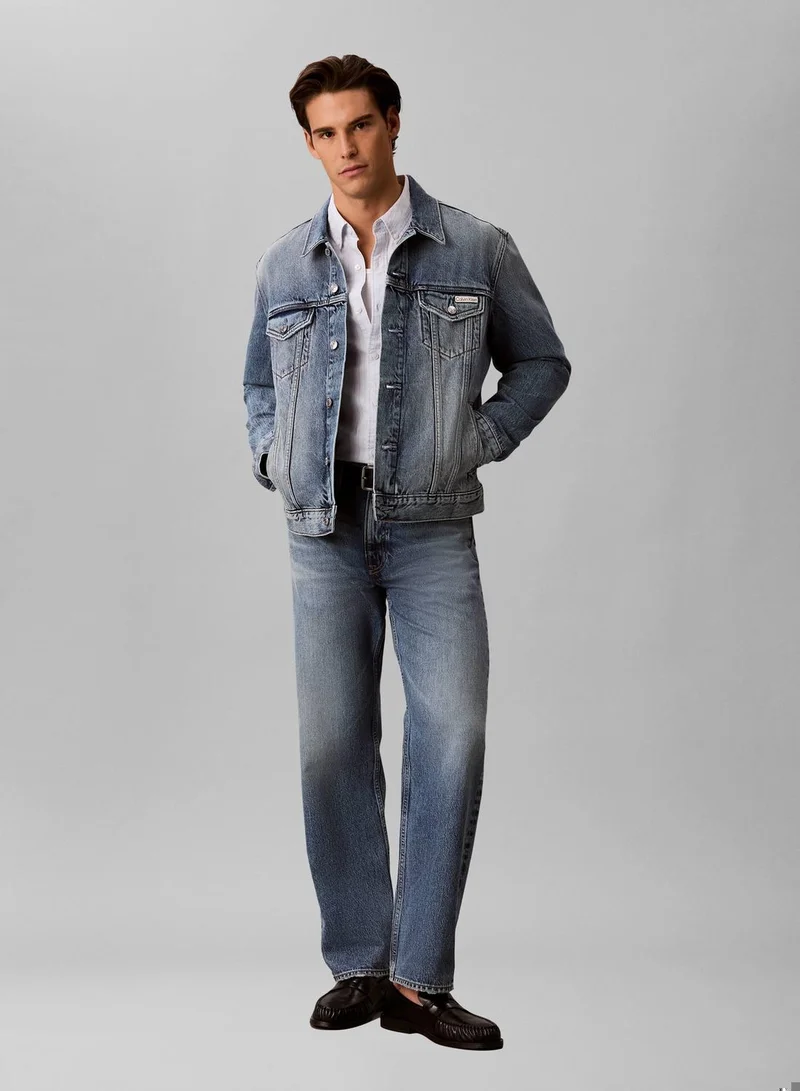 Calvin Klein Jeans ANDREW Classic Trucker Jacket for Men | Best Price UAE