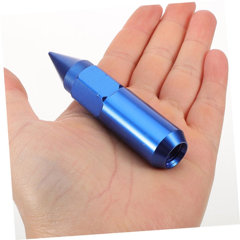 Blue 20pcs Car Wheel Nut Covers Lug Nut Caps Easy Fit All Tire Types - Image 4