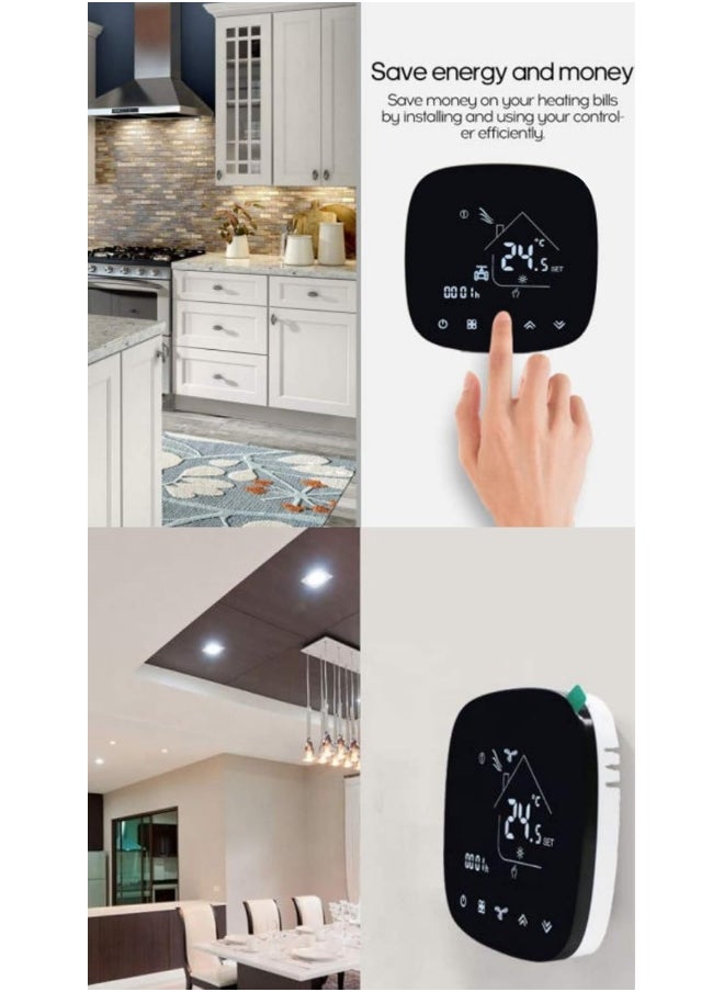 Royal Apex Royal Apex Luxury Design Wifi Programmable Room Smart Thermostat  - Image 3