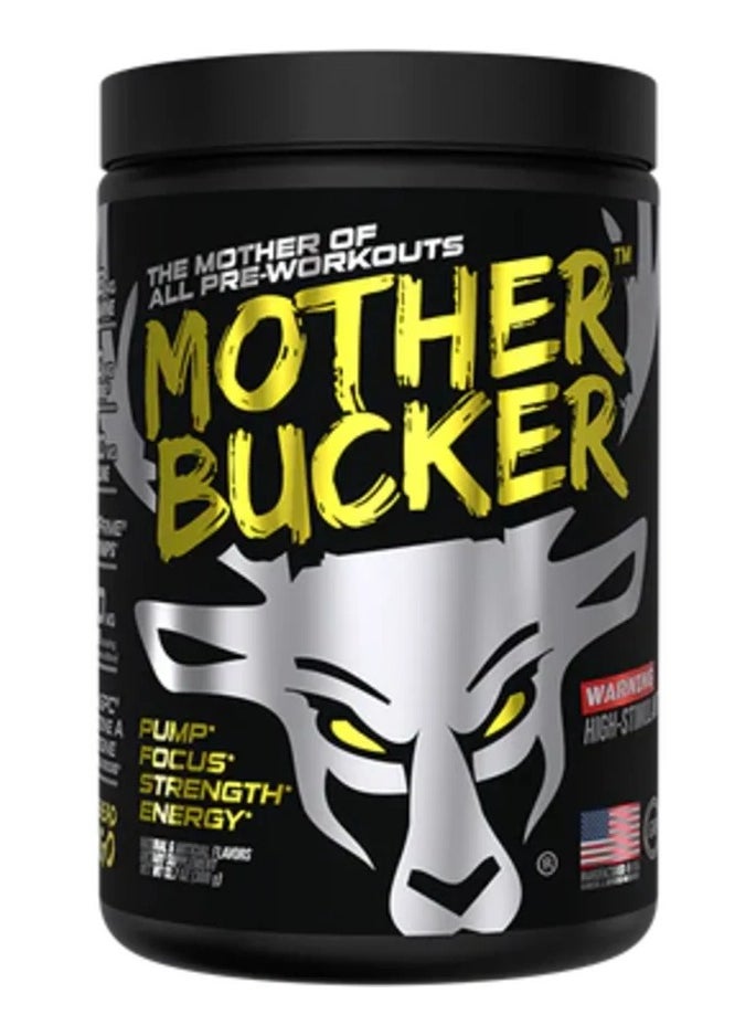 Bucked Up - Das Labs Pre-Workout Mother Bucker 394g Musclehead Mango 20 Serving - Image 1