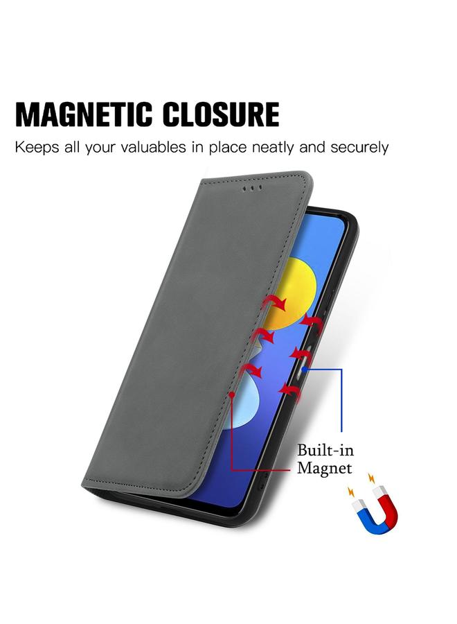 إيروريكس جراب لهاتف vivo Y72 5G جراب جلدي مغناطيسي أفقي قابل للطي مع حامل وفتحات للبطاقات ومحفظة وإطار للصور - Image 5