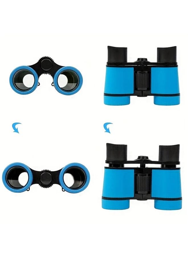 Blue Binoculars for Kids Educational Toy for Bird Watching Camping Science Detective - Image 5