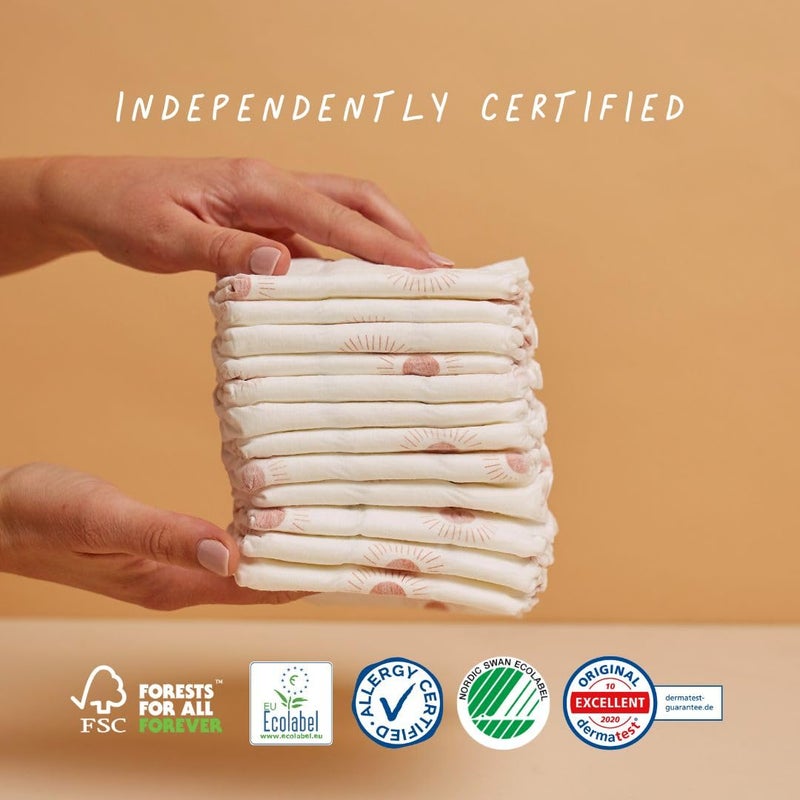Joonya Baby Diapers Size 2 S 713 lb  1 Bag of 30  Non Toxic EcoFriendly High Absorbency Overnight Use Ultra Slim  Soft  Made in Denmark - Image 5