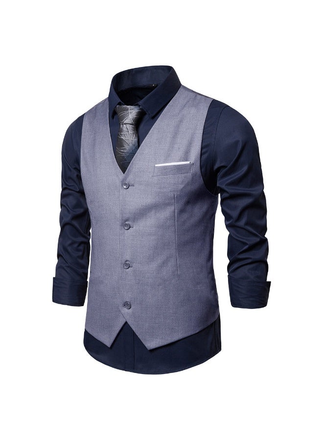 Shougu New Fashionable Casual Men's Suit Vest  - Image 1