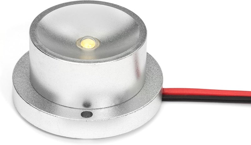Oznium كشاف LED عالي الكثافة (هيكل فضي، LED دافئ أبيض) - Image 2
