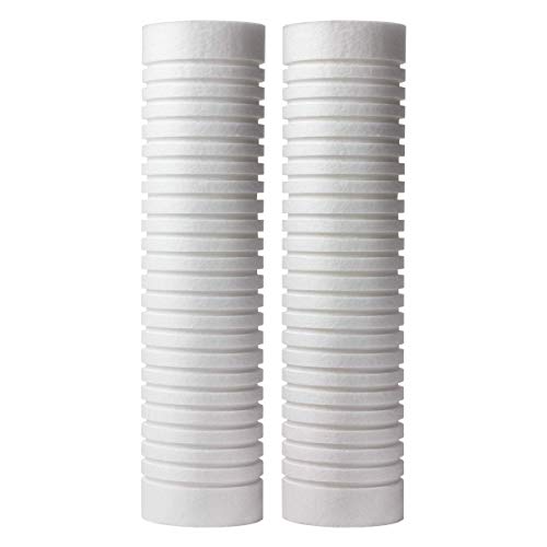 AO Smith 2.5"x10" 5 Micron Sediment Water Filter Replacement Cartridge - 2 Pack - For Whole House Filtration Systems - AO-WH-PREV-R2 - Image 1