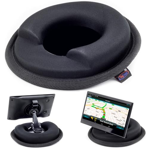 DigiCharge Anti Slip Car Dashboard Beanbag Phone/GPS Holder Mount For Garmin Drive 53 52 50LM 51 LMT-S 40LM DriveAssist 50LMT-D 51 LMT-S DriveSmart 55 50LM 50LMT-D 51 LMT-S DriveLuxe 50 LMT-D 51LMT-S Nuvi 57 GPS - Image 1