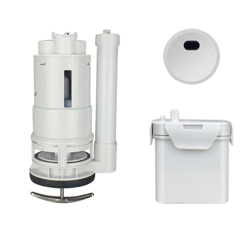 KERDE 3Inch Water Tank Accessories Touchless Toilet Flush Kit Automatic Toilet Flusher Dual Flush Valve Replacement Kit Battery Powered OnePiece Toilet Repairheight 10in 11in 3L24CM - Image 2