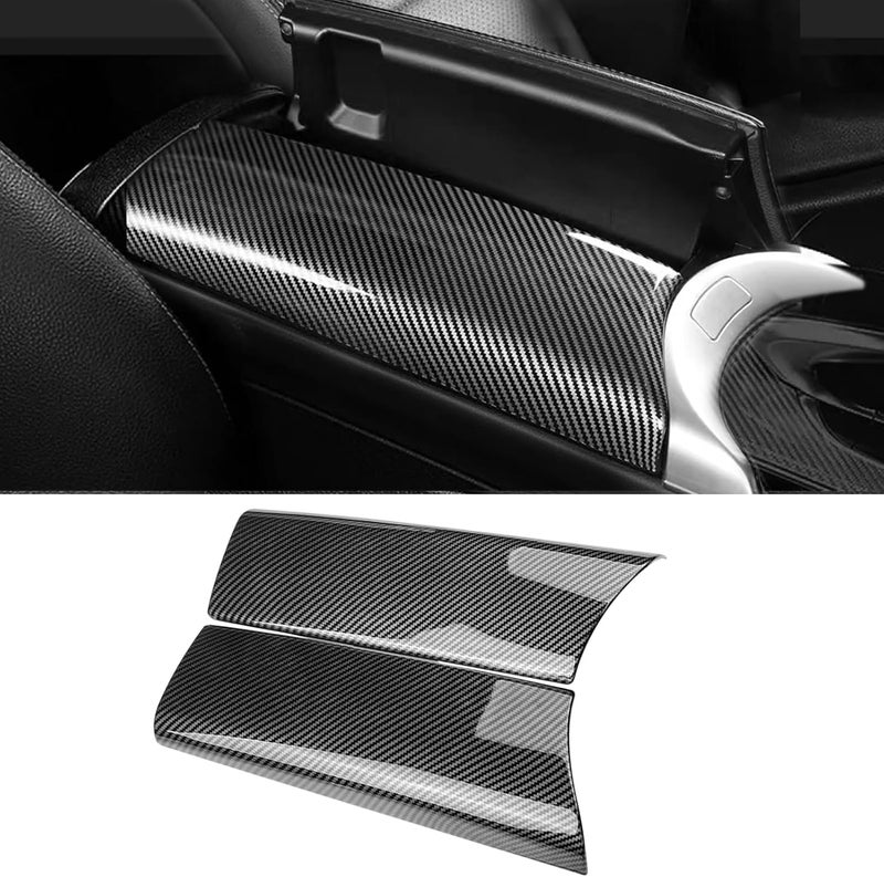 TTCR-II Center Console Covers for Mercedes Benz C Class and GLC Class (2015-2022) - 2 Pcs - Image 1