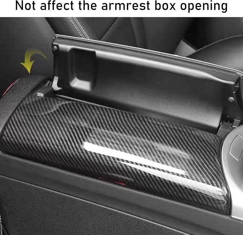 TTCR-II Center Console Covers for Mercedes Benz C Class and GLC Class (2015-2022) - 2 Pcs - Image 4