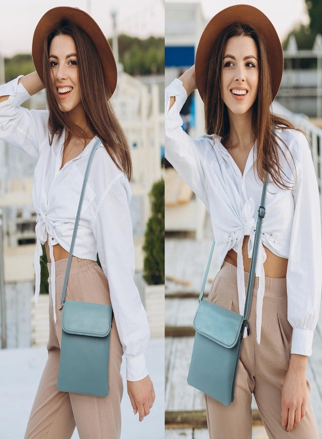 KUKOO حقائب كوكو الصغيرة للنساء لحمل الهاتف المحمول والمحفظة بحزام كتف من جلد PU - Image 2