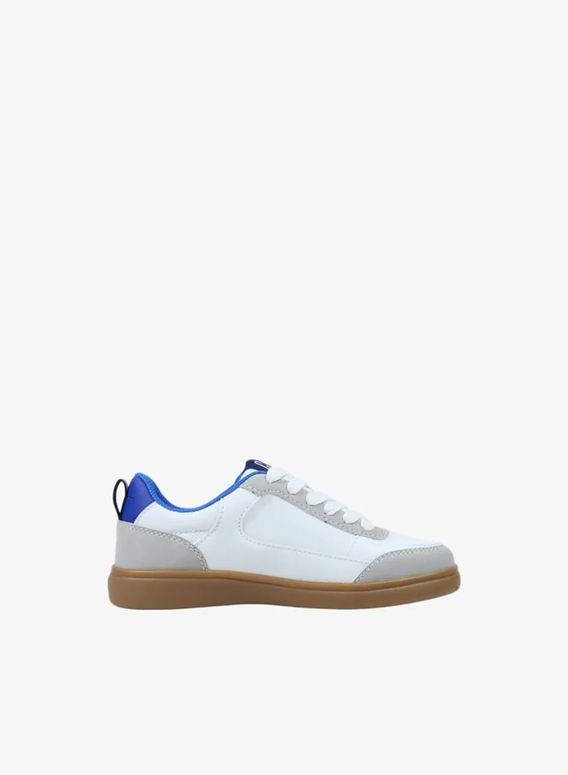 GAP Boys' Colourblock Sneakers with Lace-Up Closure - SEATTLE III