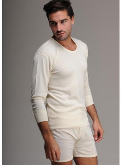 Hasyün Men's Long Sleeve Undershirt 