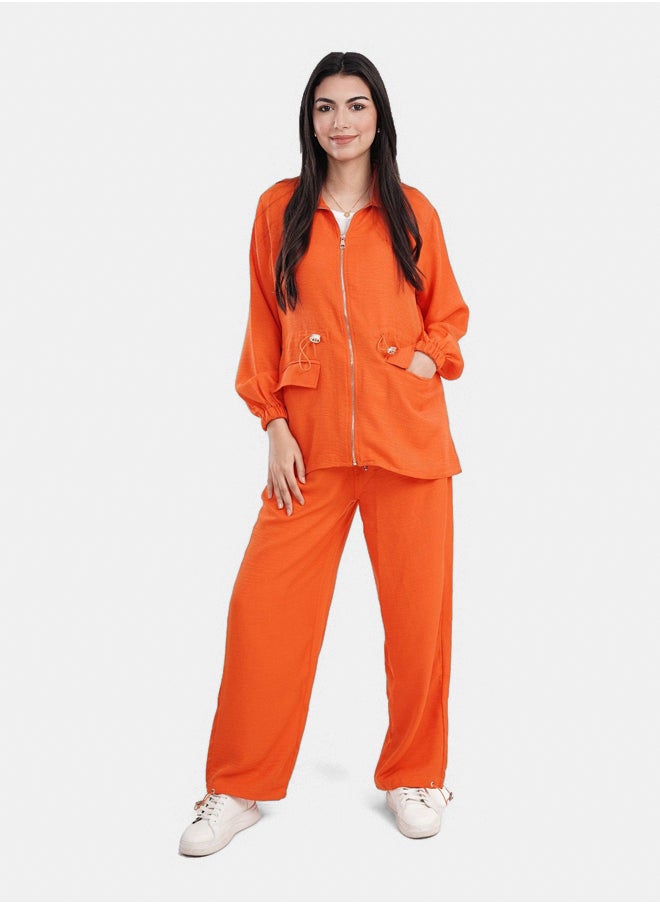 Clue - Jacket with Elastic Waist - Image 1