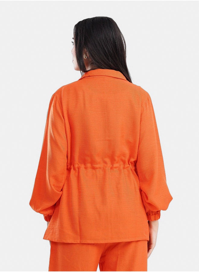 Clue - Jacket with Elastic Waist - Image 1