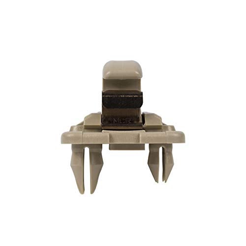 runmade Interior Sun Visor Hook Clip Bracket Replacement for Audi A1 A3 A4 A5 Q3 Q5 Dark Beige 8E0 857 562 - Image 4