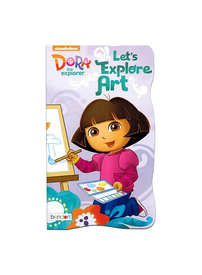 Dora the Explorer Activity Pack ~ Coloring Book, Board Book, and Stickers! - Image 2