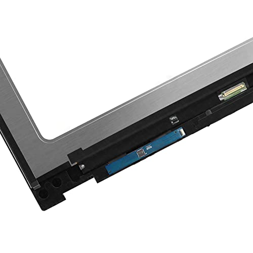 ARUISIFX L96516-001 L96515-001 L96517-001 بديل لجهاز HP Pavilion X360 14M-DW 14M-DW0013DX 14M-DW0023DX 14M-DW1023DX 14-DW0097NR 14M-DW1033DX شاشة LCD تعمل باللمس بحجم 14.0 بوصة مجموعة رقمية مع إطار - Image 4