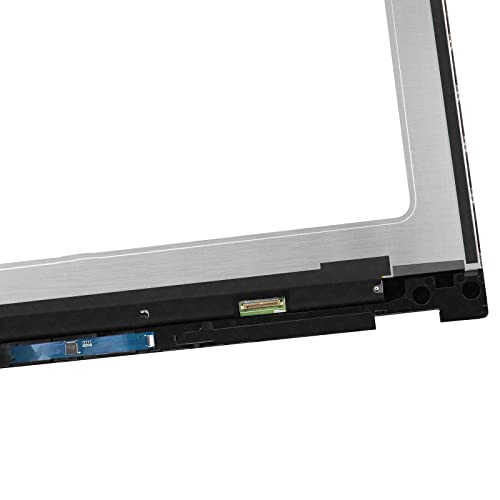 ARUISIFX L96516-001 L96515-001 L96517-001 بديل لجهاز HP Pavilion X360 14M-DW 14M-DW0013DX 14M-DW0023DX 14M-DW1023DX 14-DW0097NR 14M-DW1033DX شاشة LCD تعمل باللمس بحجم 14.0 بوصة مجموعة رقمية مع إطار - Image 3