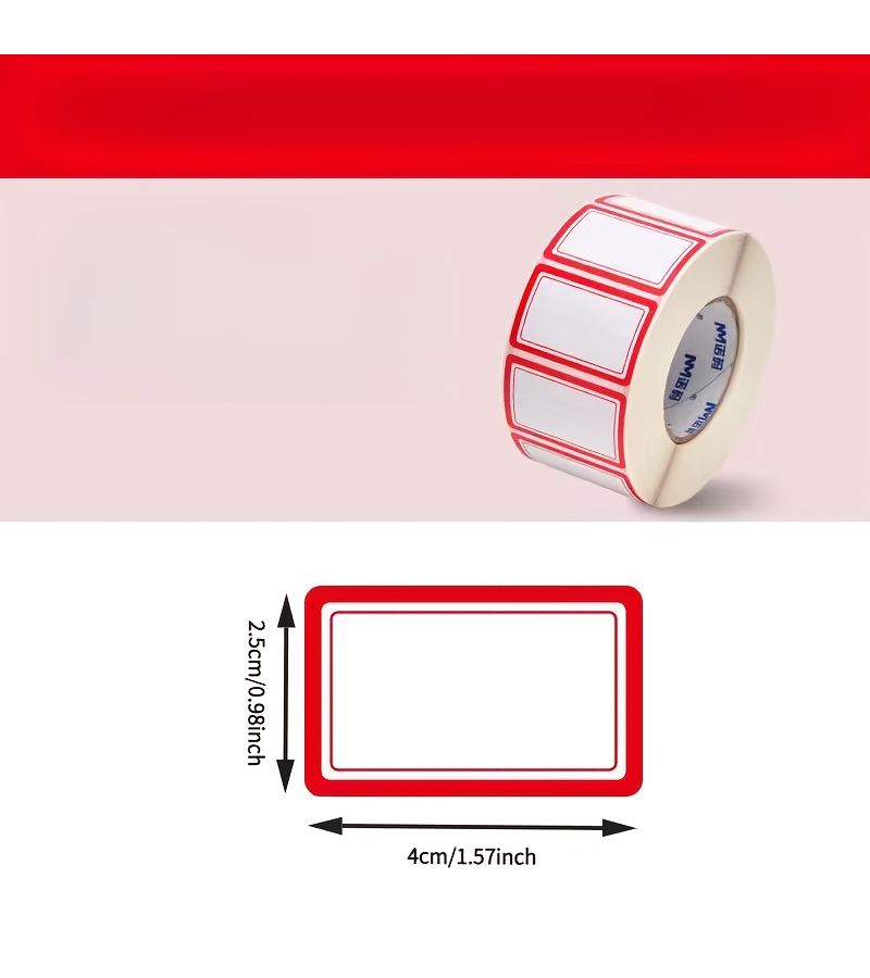 101 Pcs Blue Freezer Labels Residue Free Peel And Stick Waterproof Oil Proof For Food Containers - Image 3
