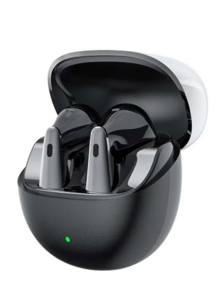 ZIPFORCE True Wireless Earbuds, Semi-In-Ear Bluetooth 5.4 Headphones 6-Mics ANC + ENC Clear Call, Hybrid Earphones Touch Control, IPX5 Waterproof TWS, Light-Weight Earphones  - Image 1