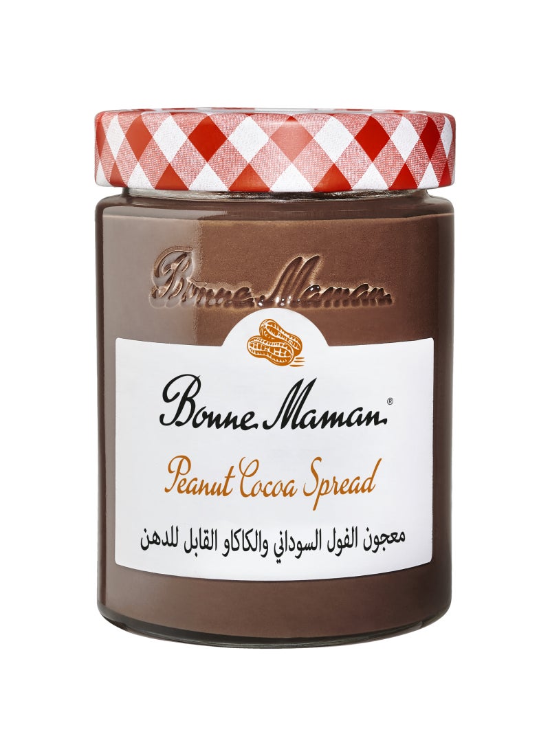 Bonne Maman مربى زبدة الفول السوداني بالشوكولاتة - Image 1