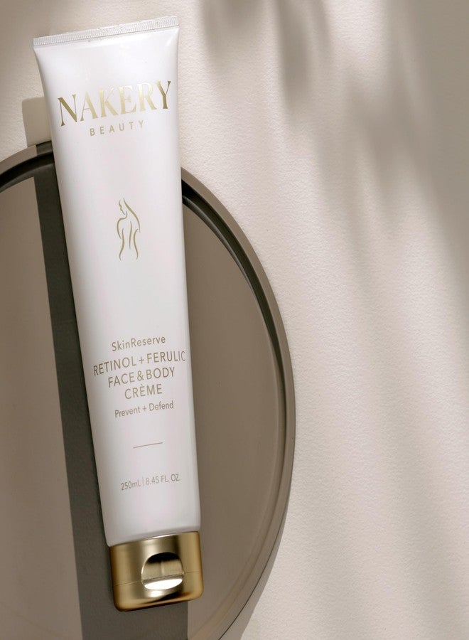Nakery Beauty SkinReserve Retinol + Ferulic Face & Body Crème For Mature Skin, Anti Aging Moisturizer With Shea Butter, Helps Improve The Look Of Firmness Hydration And Tone For Women 50+ - Image 2