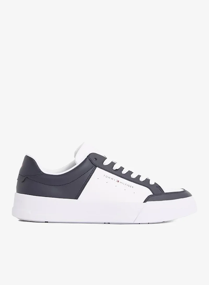 TOMMY HILFIGER COURT LEATHER TRAINERS