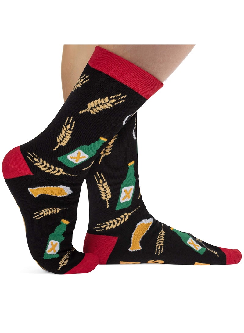 KASTWAVE Men's Socks Funny Socks Warm Breathable Novelty Gift Novelty Gifts - Image 2