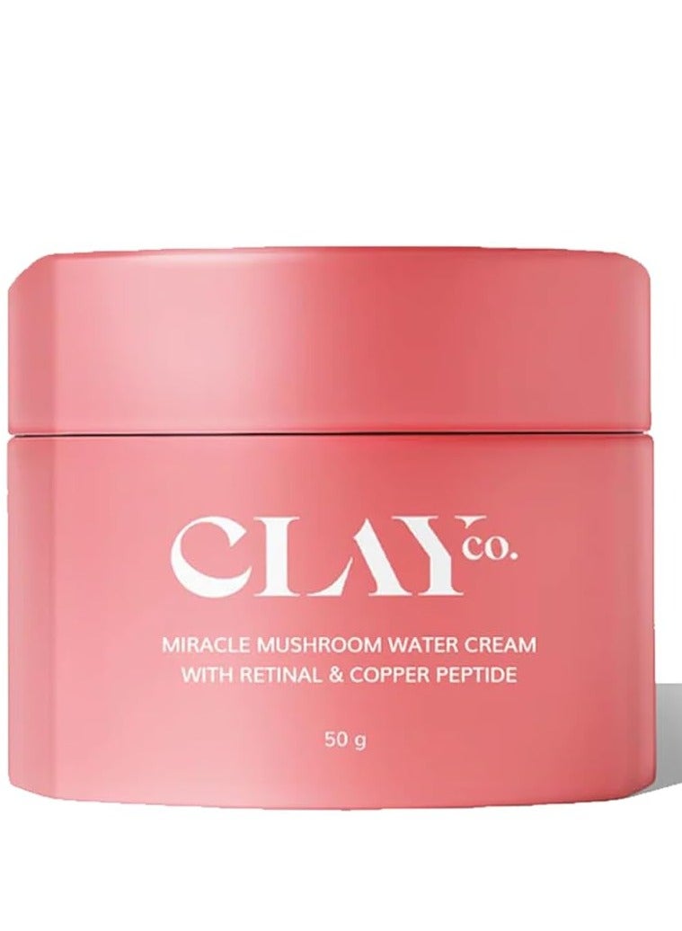 Clayco Miracle Mushroom & Copper Peptide Retinol Night Cream | Anti-Aging & Brightening | Hydrating Night Cream for Men & Women | For All Skin Types  50G - Image 1