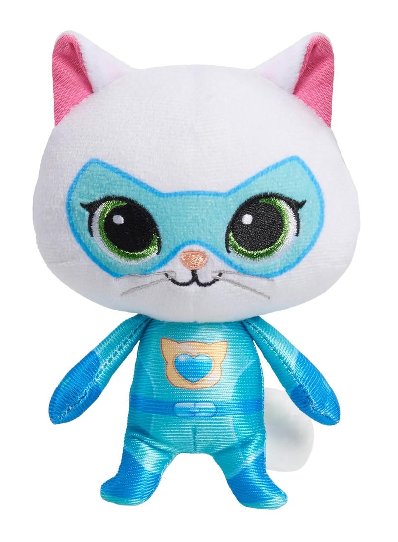حيوان محشو صغير من القطيفة، مقاس 6.5 بوصة، قطة صغيرة، لعبة للأطفال، للأعمار من سنتين فما فوق - Image 1