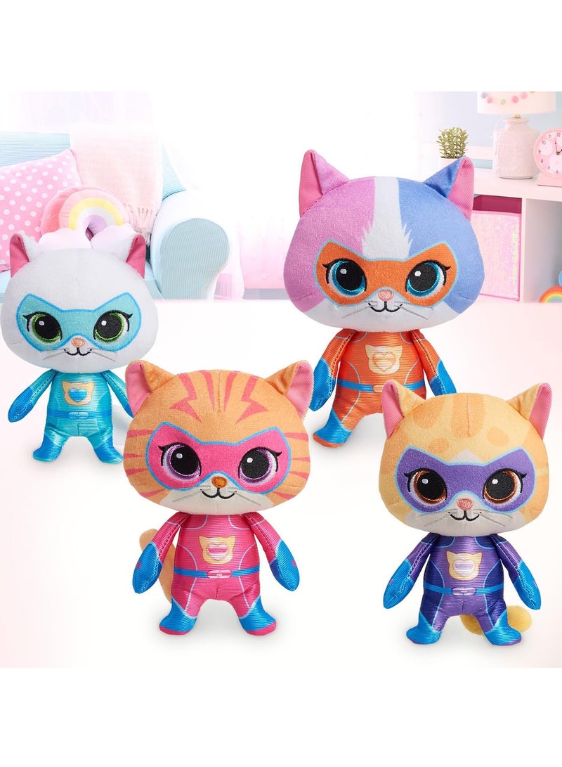 حيوان محشو صغير من القطيفة، مقاس 6.5 بوصة، قطة صغيرة، لعبة للأطفال، للأعمار من سنتين فما فوق - Image 4