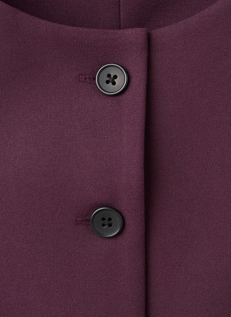 MANGO Suit waistcoat with buttons - Image 2