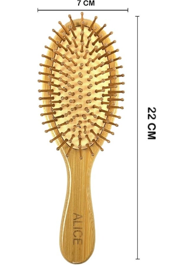 أليس فرشاة الأصلية لفك تشابك الشعر الخشبية - Image 3