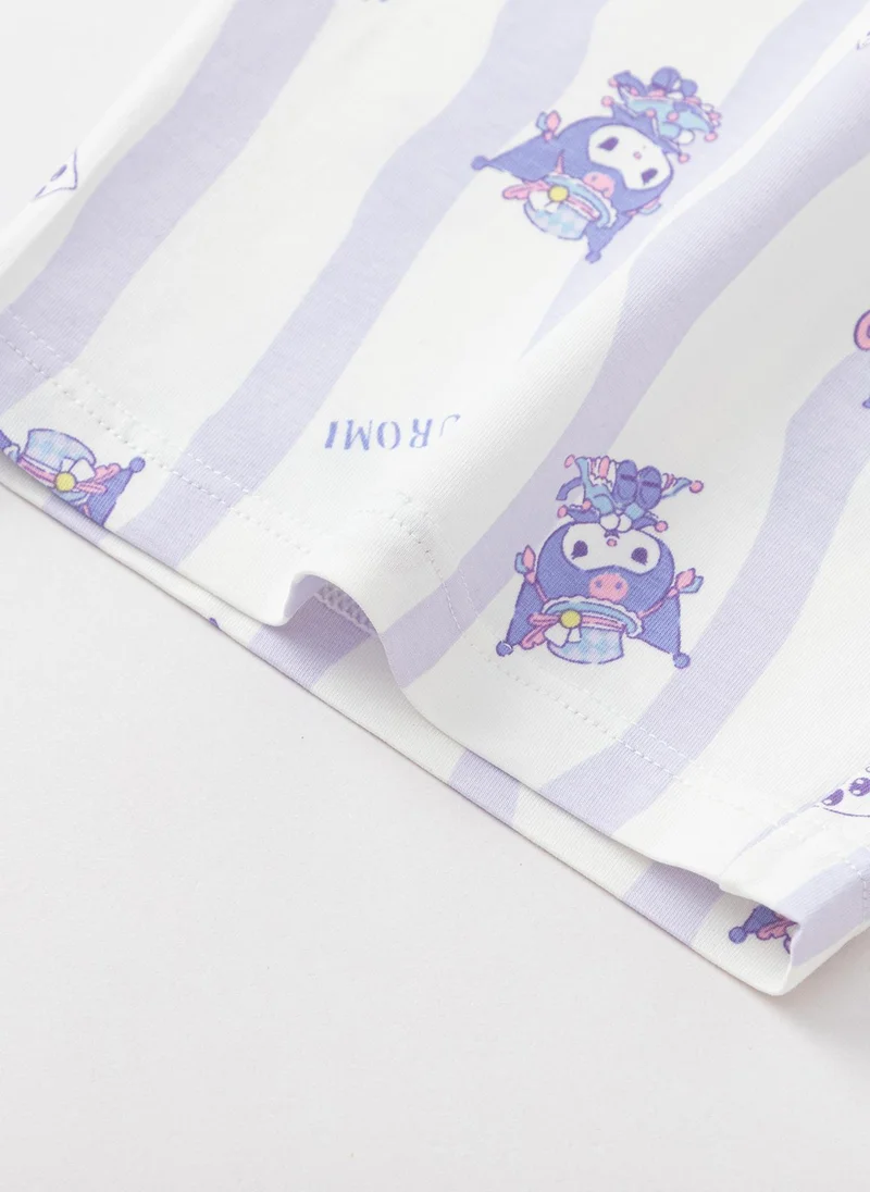 Balabala Purple/White Kids Girls Home suit for Women | Best Price UAE