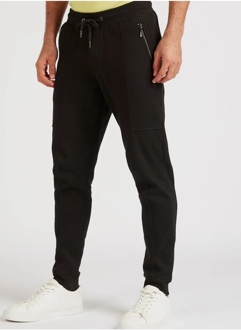 Iconic Drawstring Cuffed Sweatpants