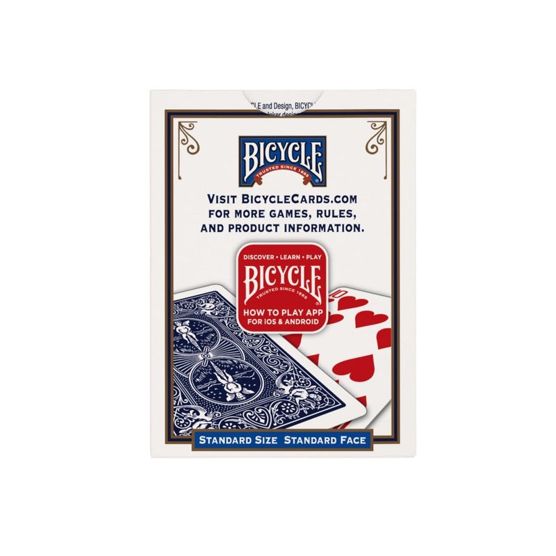 Bicycle Standard Rider Back Playing Cards, Poker Size, 12 Pack, Classic Decks of Cards for Poker, Blackjack, Casino Games & Family Game Night - Image 2