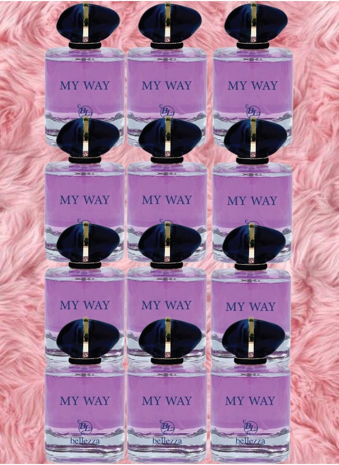 bellezza 12 Pieces My Way Perfume 90ml EDP  - Image 1